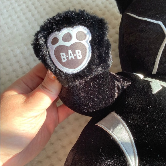 Build A Bear Workshop Plush Black Panther T Challa Marvel Bear Stuffed Animal - Picture 4 of 10